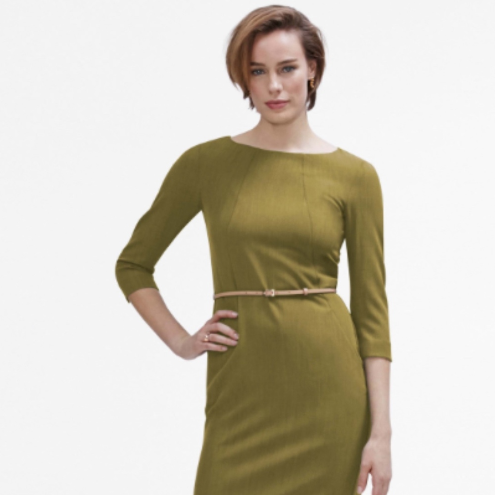 MM Lafleur Etsuko Olive Green size 2, no belt